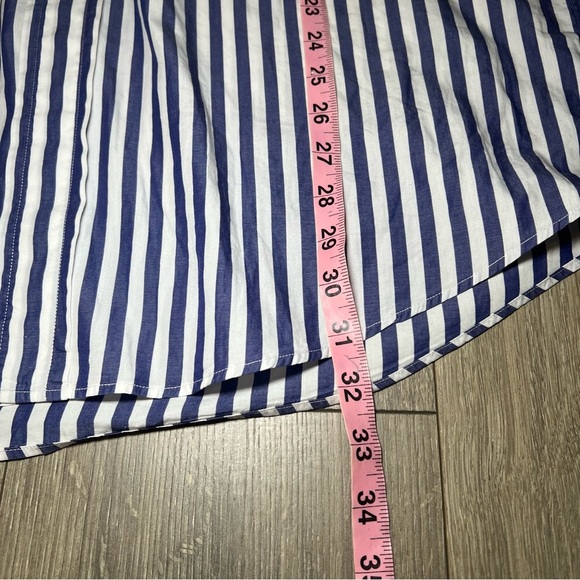 Faconnable Men's Button Down-Color Stripe Collared Shirt Cotton XLarge Casual - Picture 10 of 10
